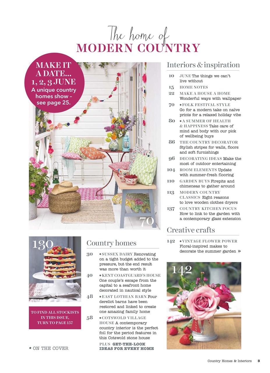 Country Homes & Interiors Preview Pages