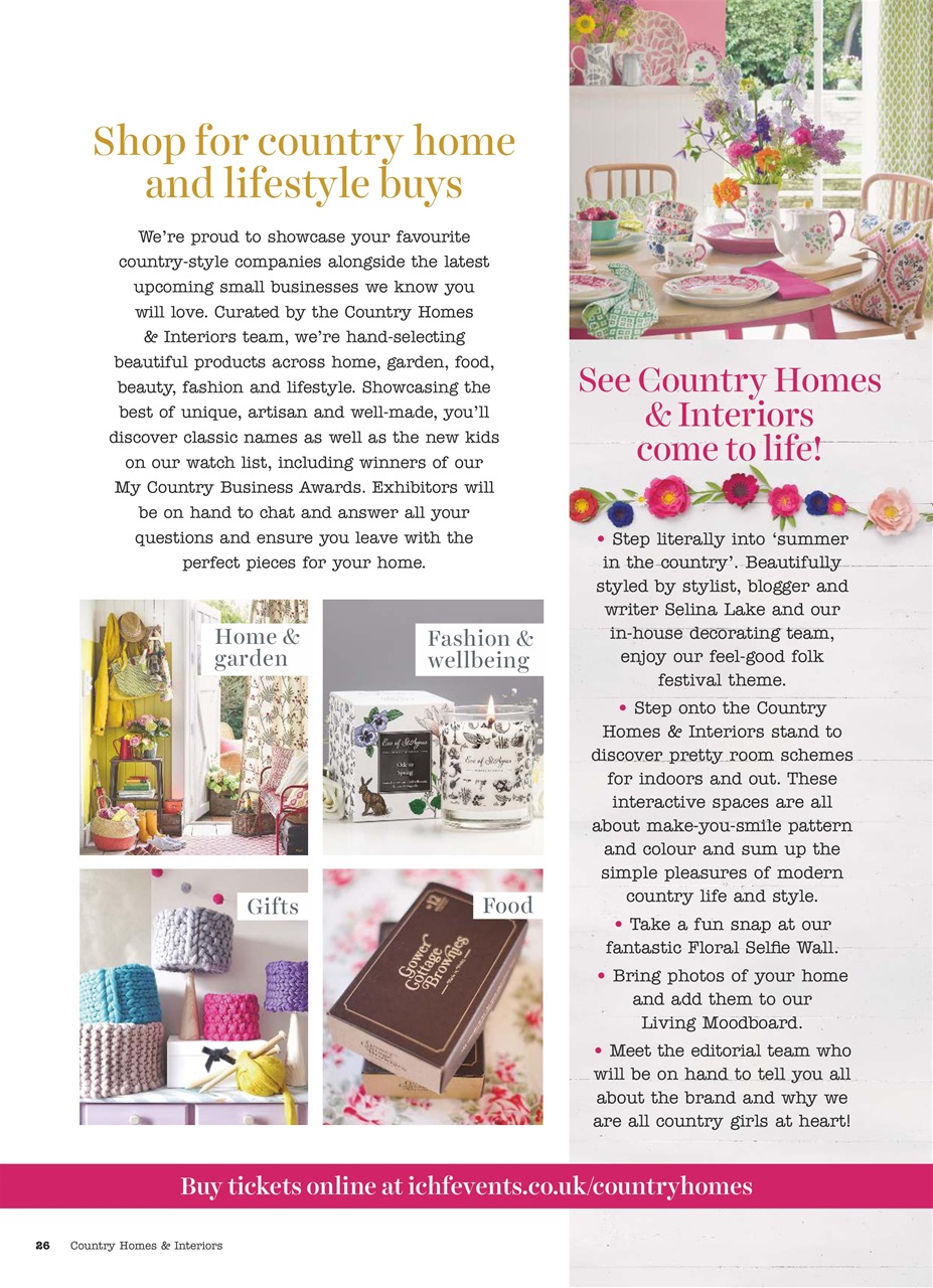 Country Homes & Interiors Preview Pages