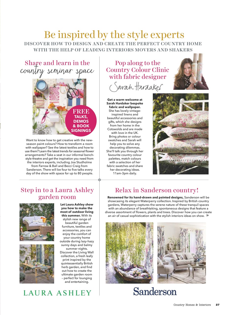 Country Homes & Interiors Preview Pages