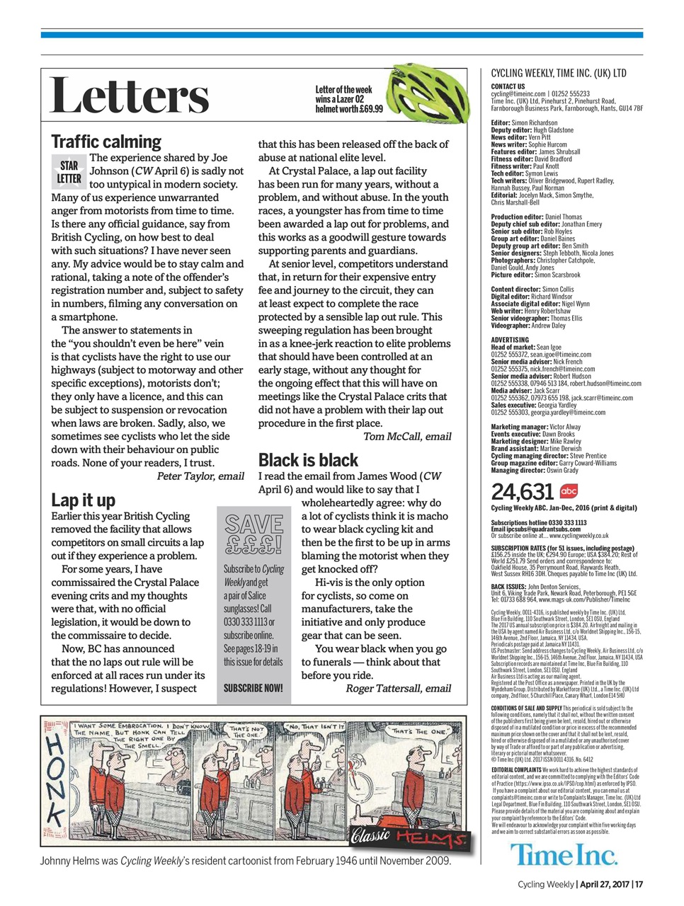 Cycling Weekly Preview Pages