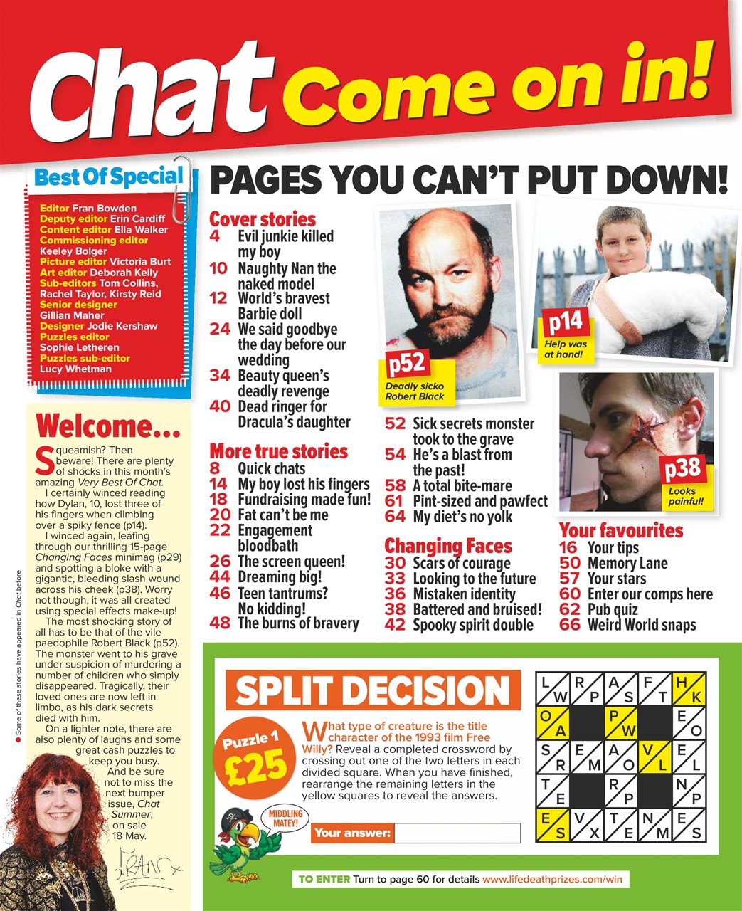 Chat Specials Preview Pages