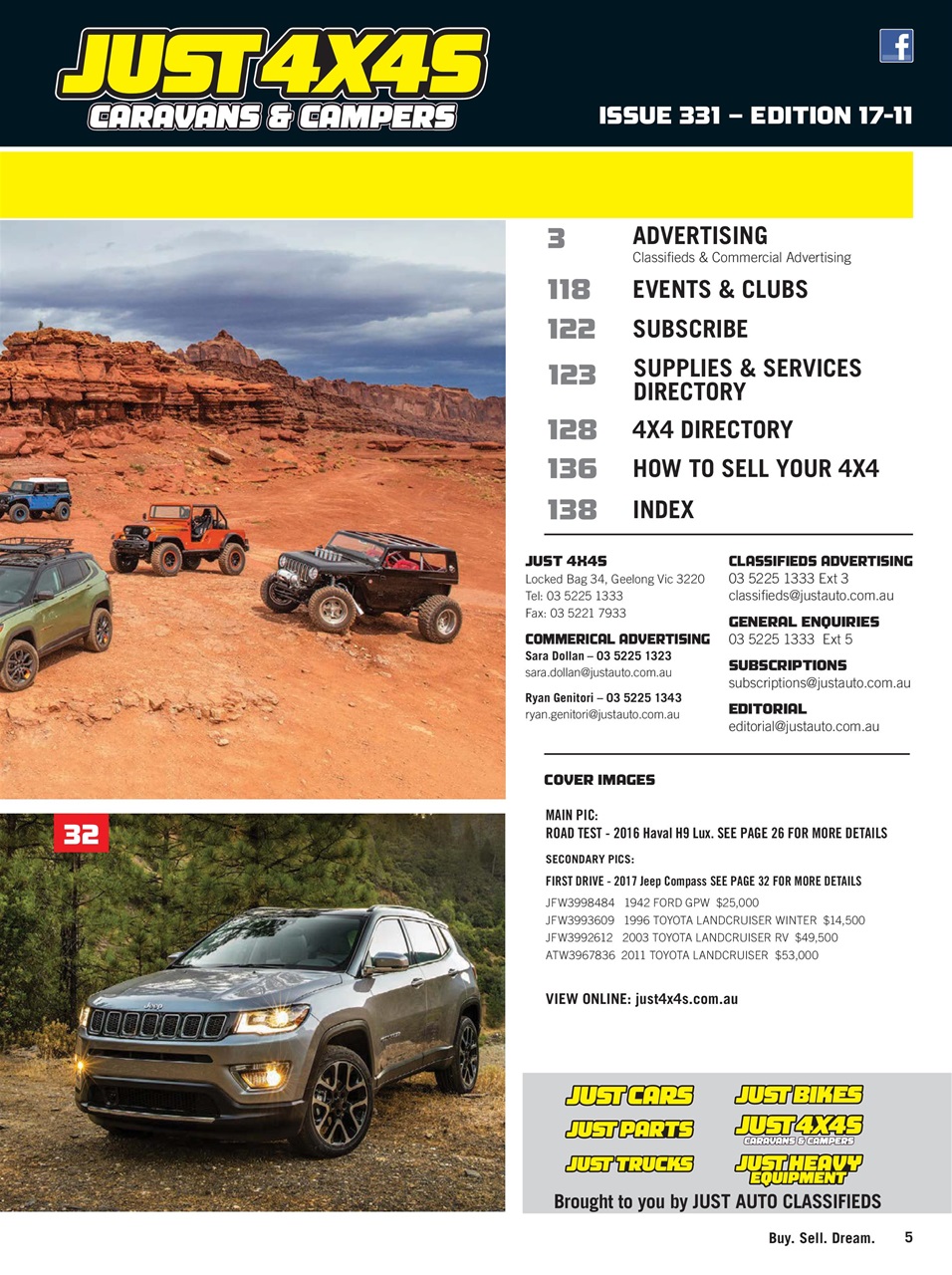 JUST 4X4S Preview Pages