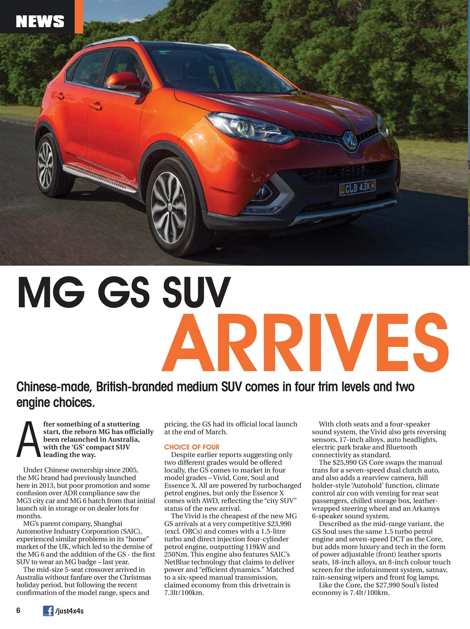 JUST 4X4S Preview Pages