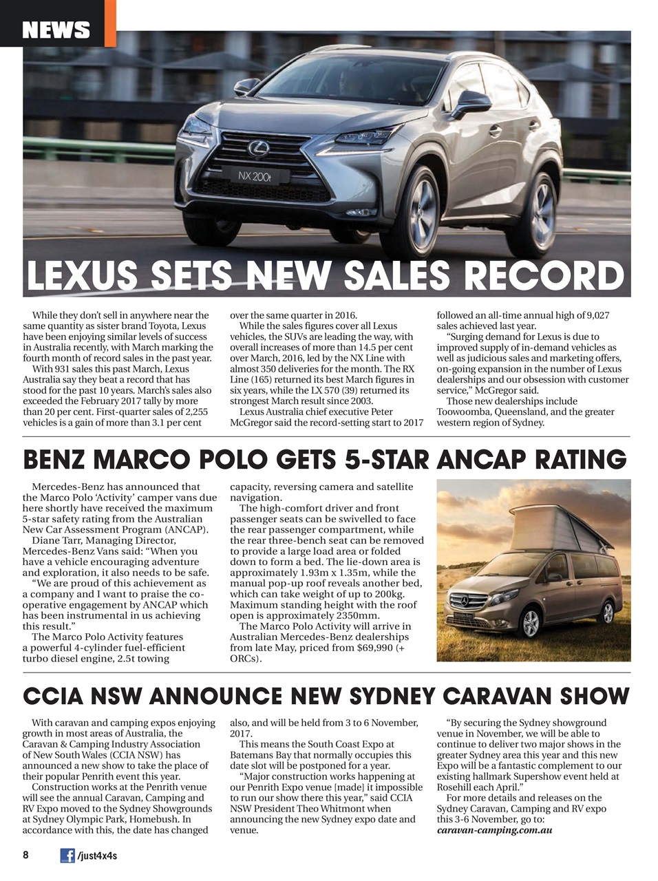 JUST 4X4S Preview Pages