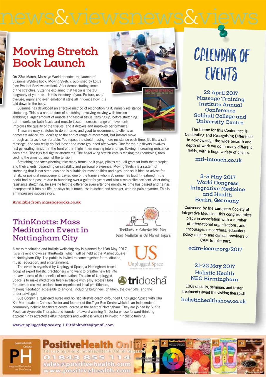 Massage World Preview Pages