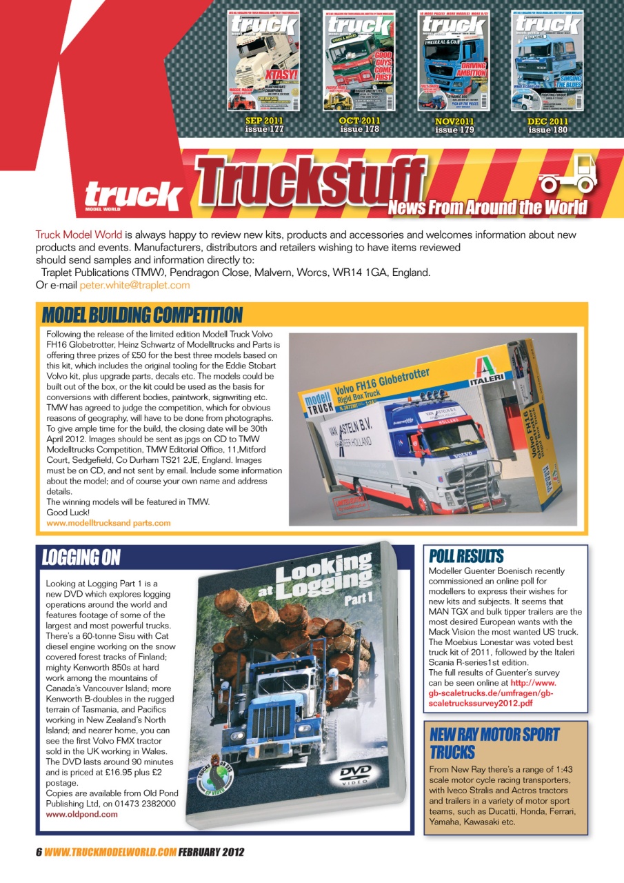 Model Car Truck Motorcycles World Preview Pages