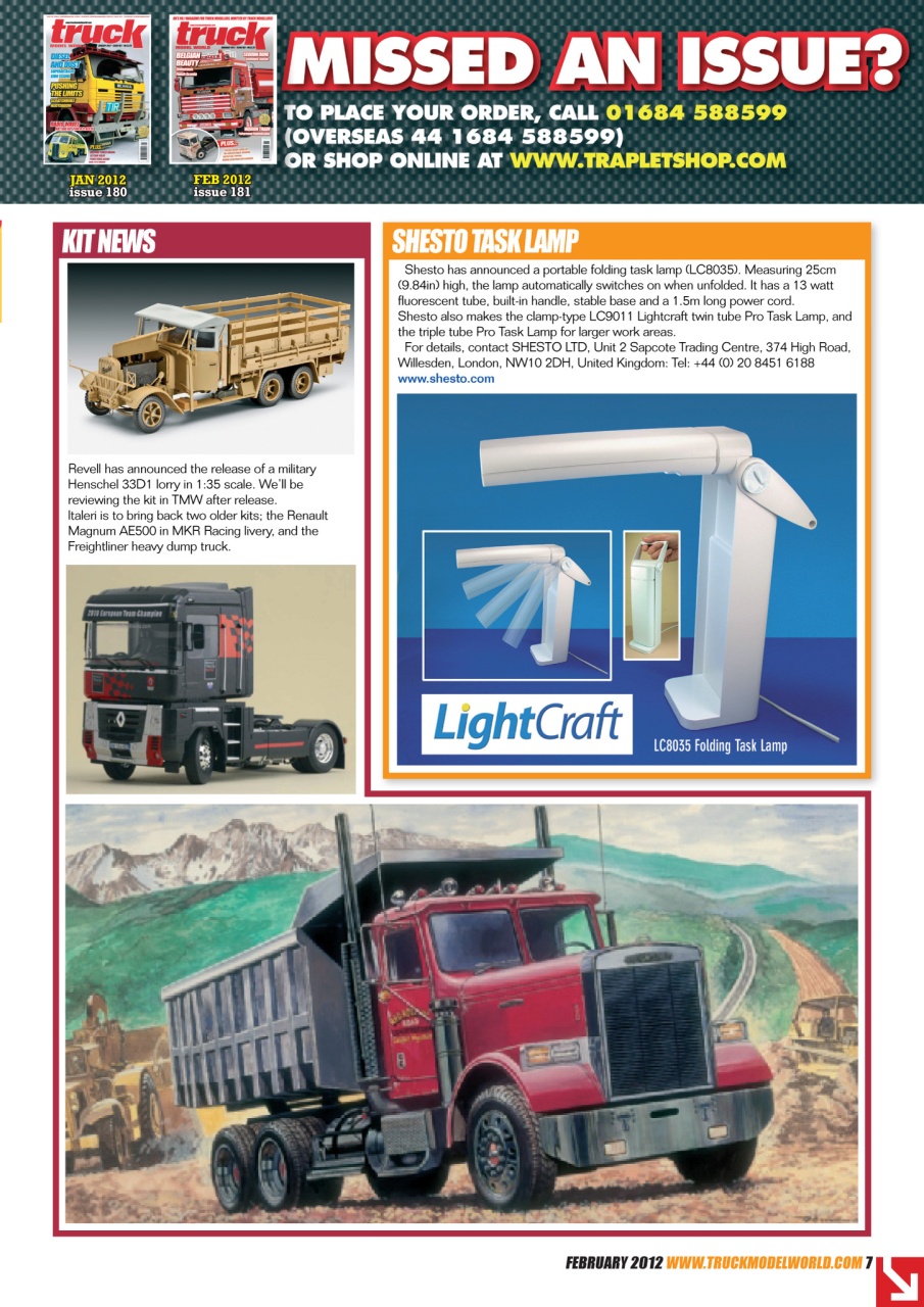 Model Car Truck Motorcycles World Preview Pages