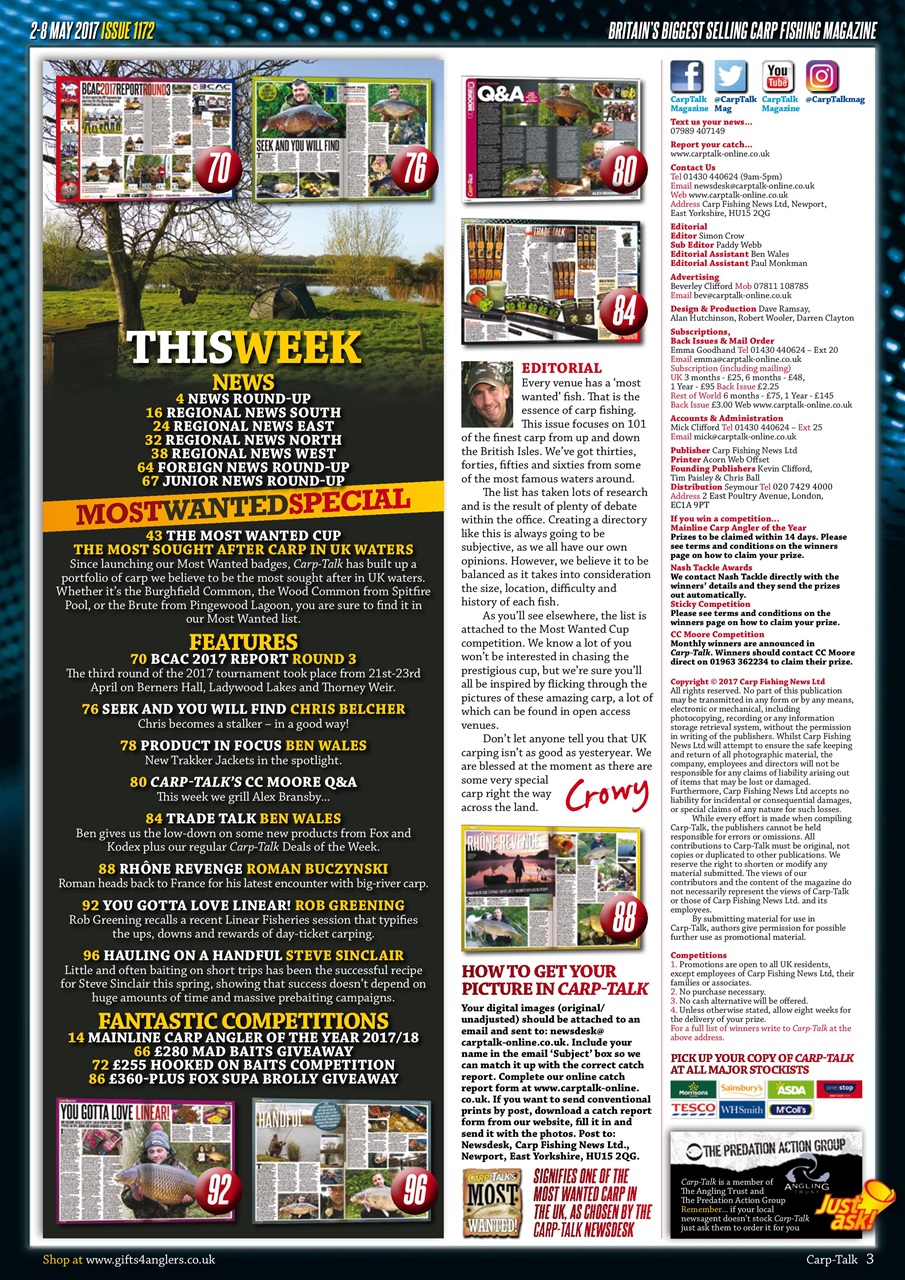 Carp-Talk Preview Pages