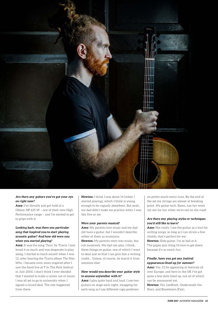 Acoustic Preview Pages