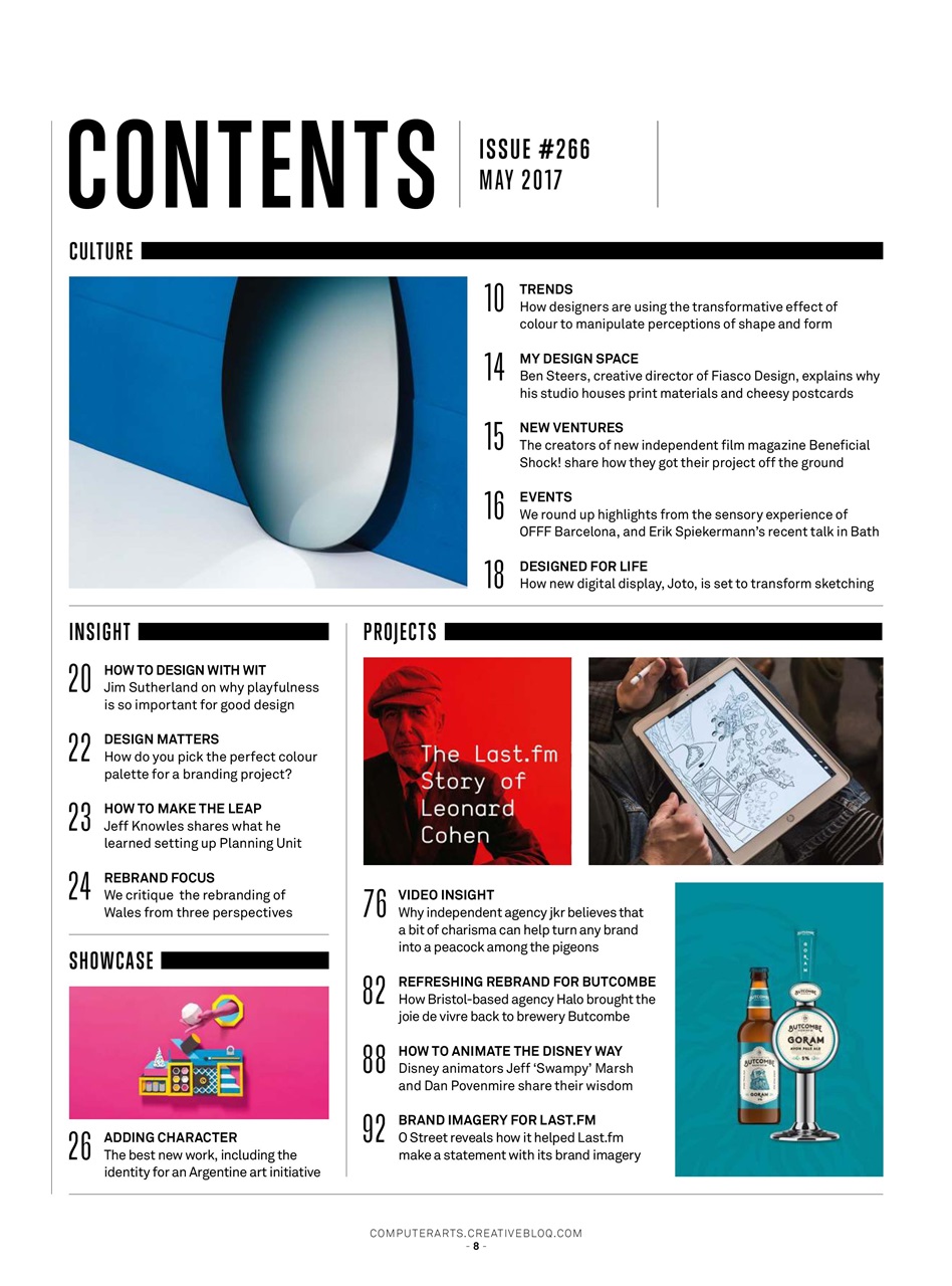 Computer Arts Preview Pages