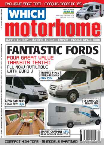 What Motorhome magazine issue Which Motorhome Feb 2012