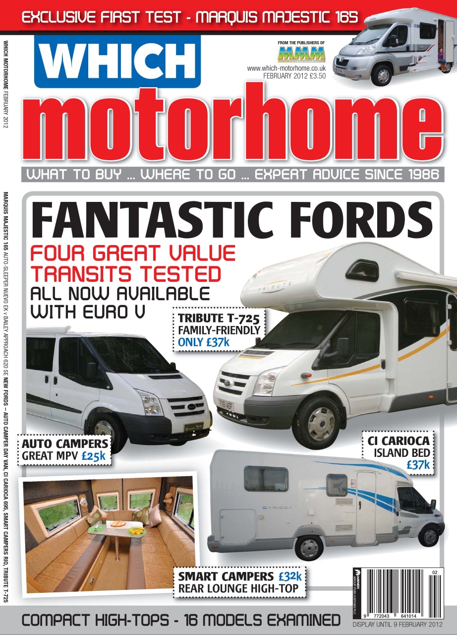 What Motorhome magazine Preview Pages