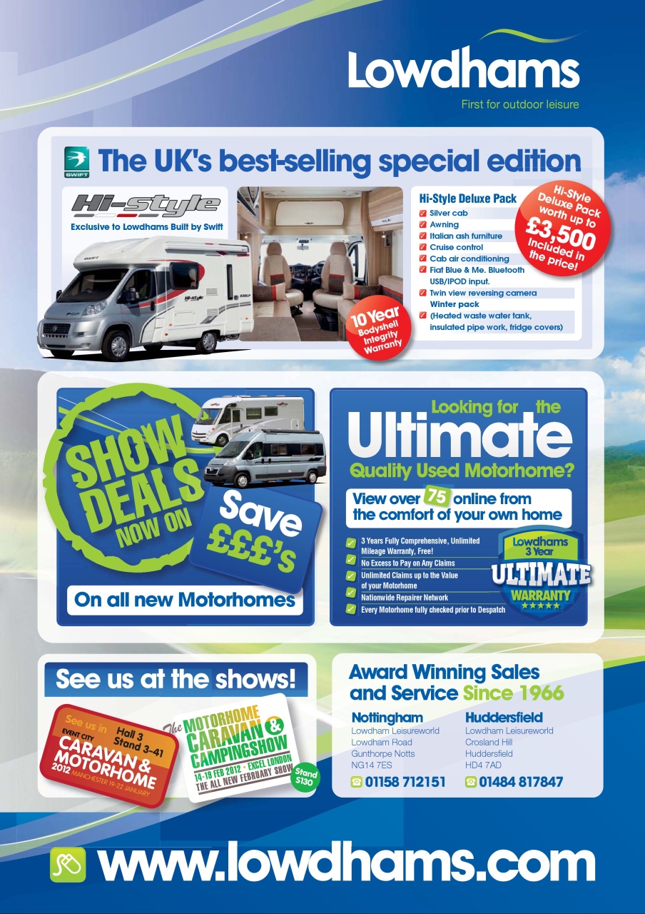 What Motorhome magazine Preview Pages