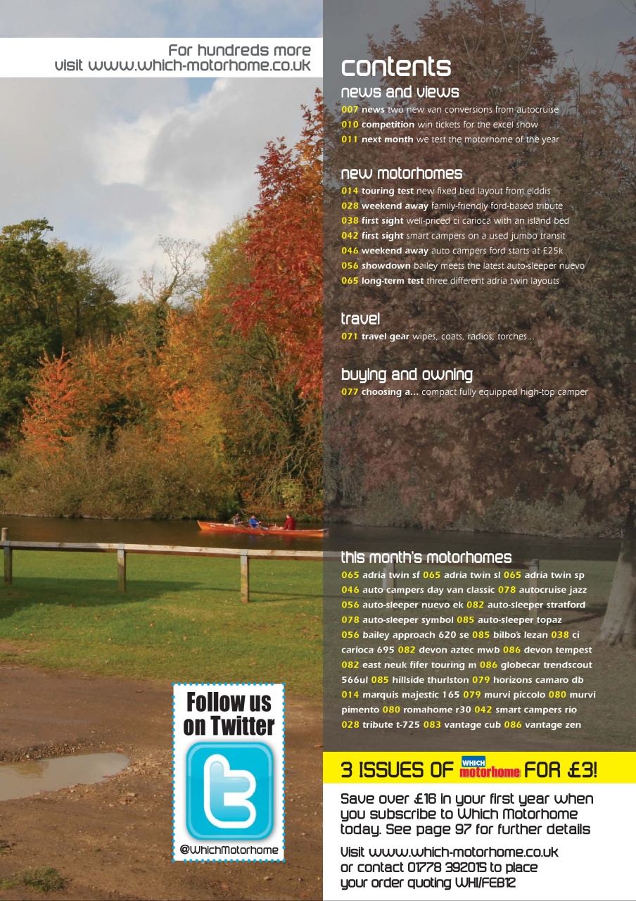 What Motorhome magazine Preview Pages