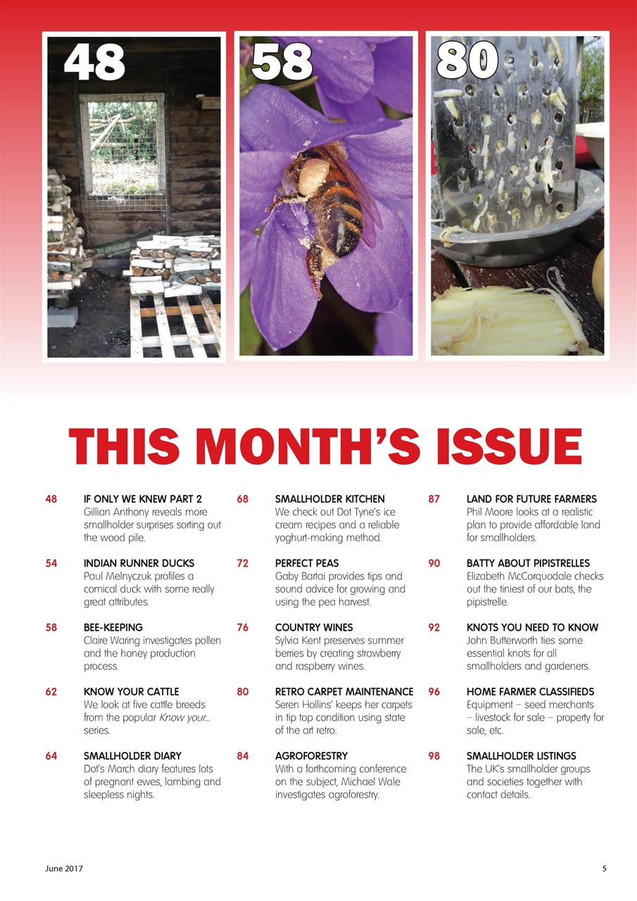 Home Farmer Magazine Preview Pages