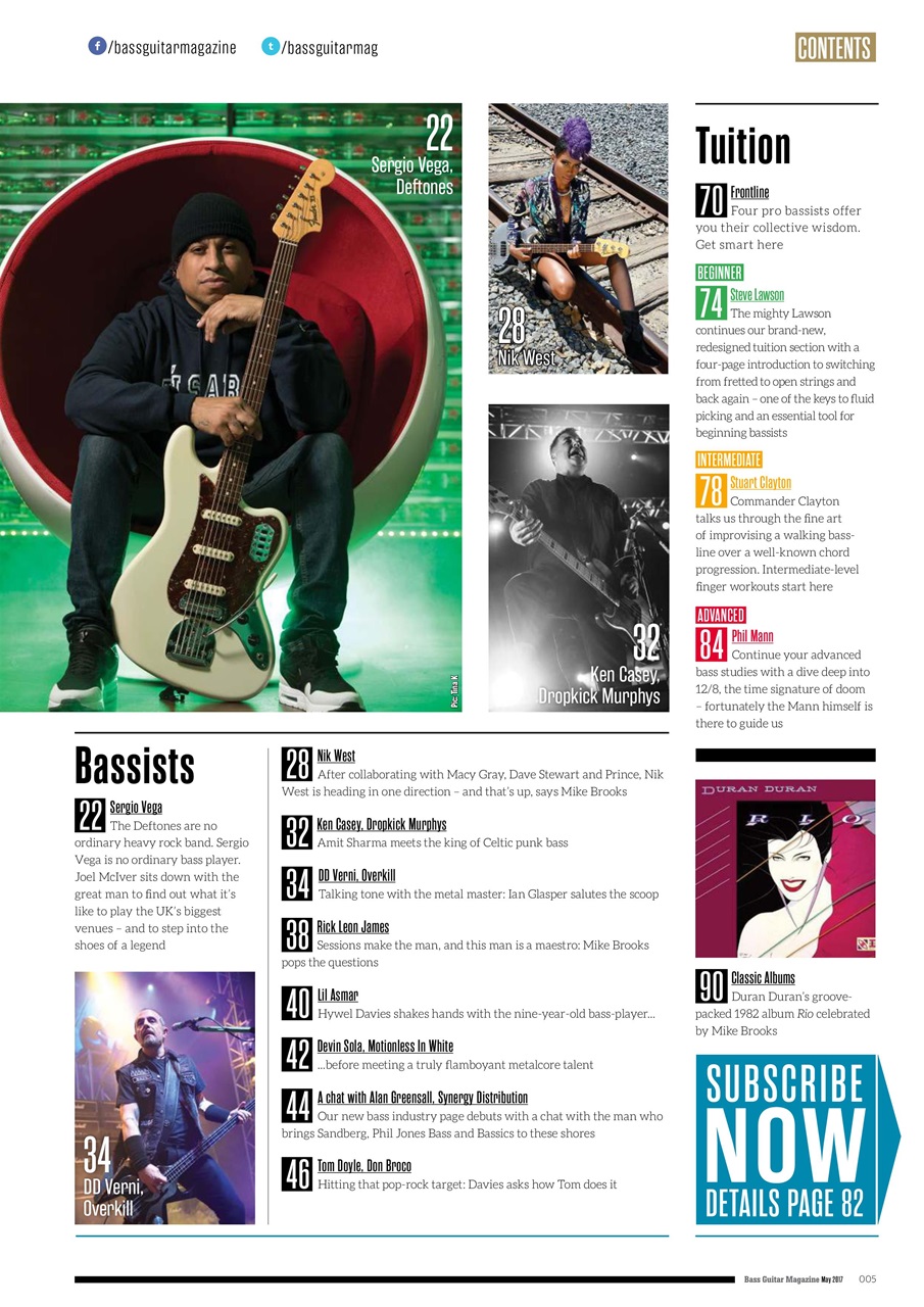 Bass Player UK Preview Pages