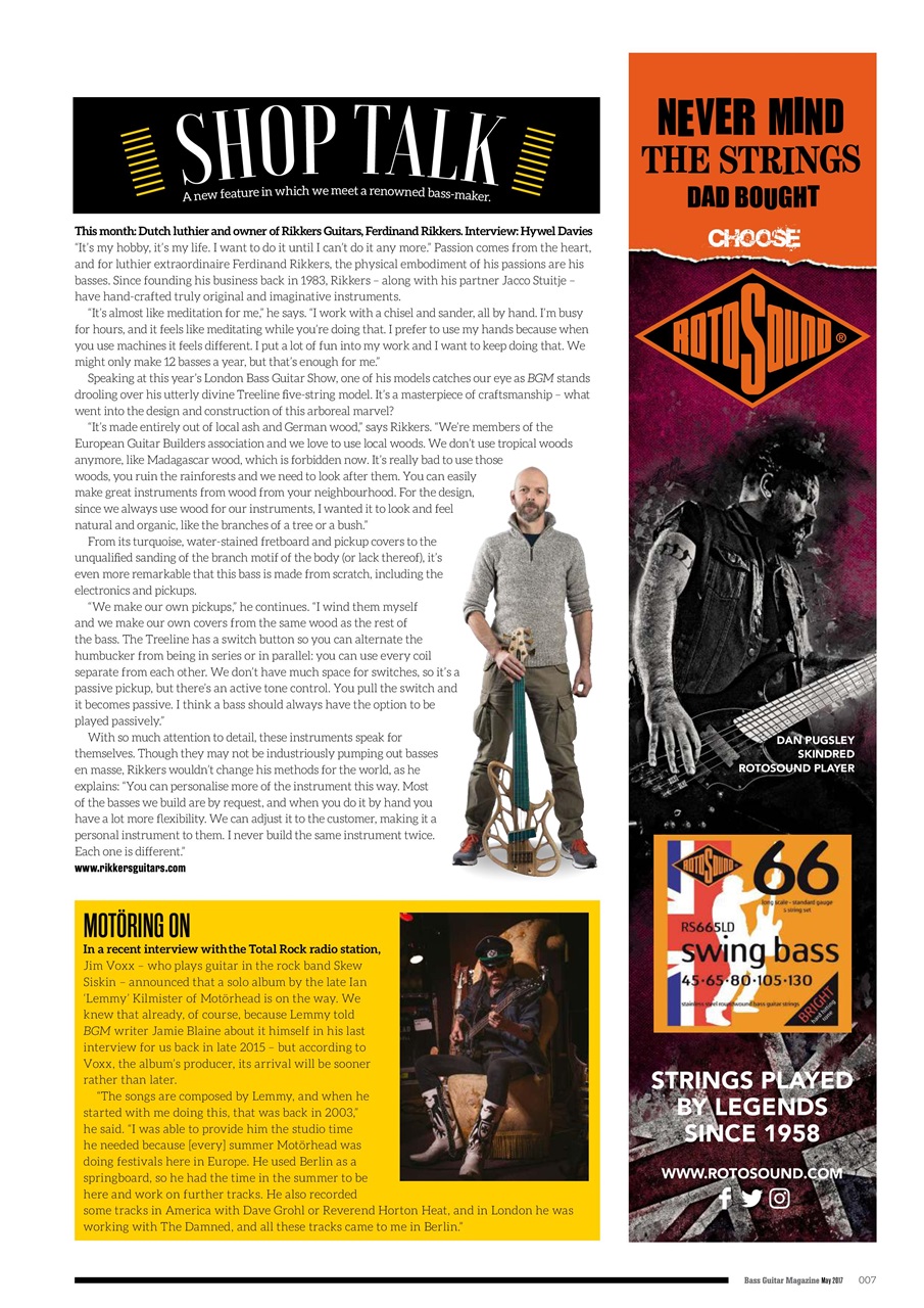 Bass Player UK Preview Pages
