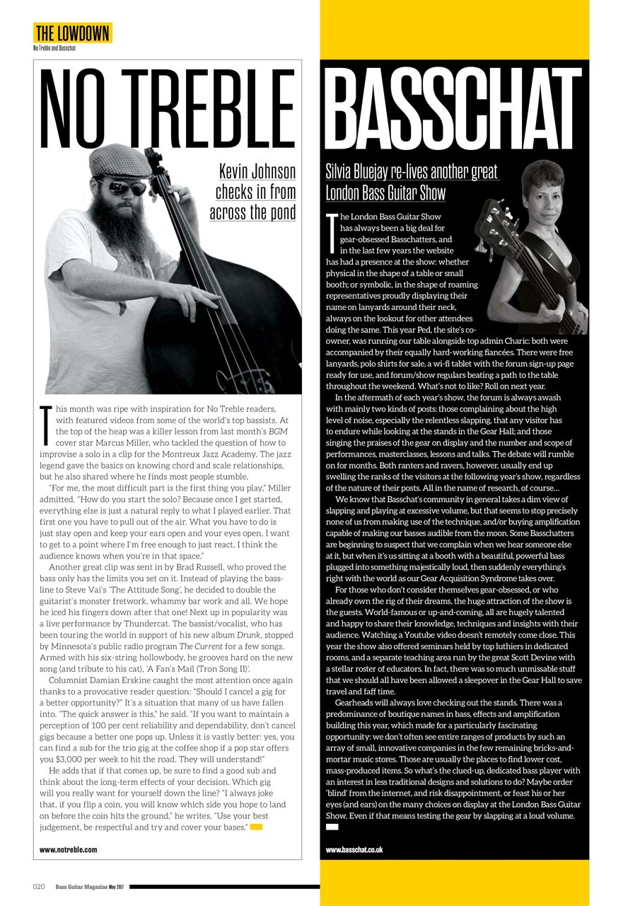 Bass Player UK Preview Pages