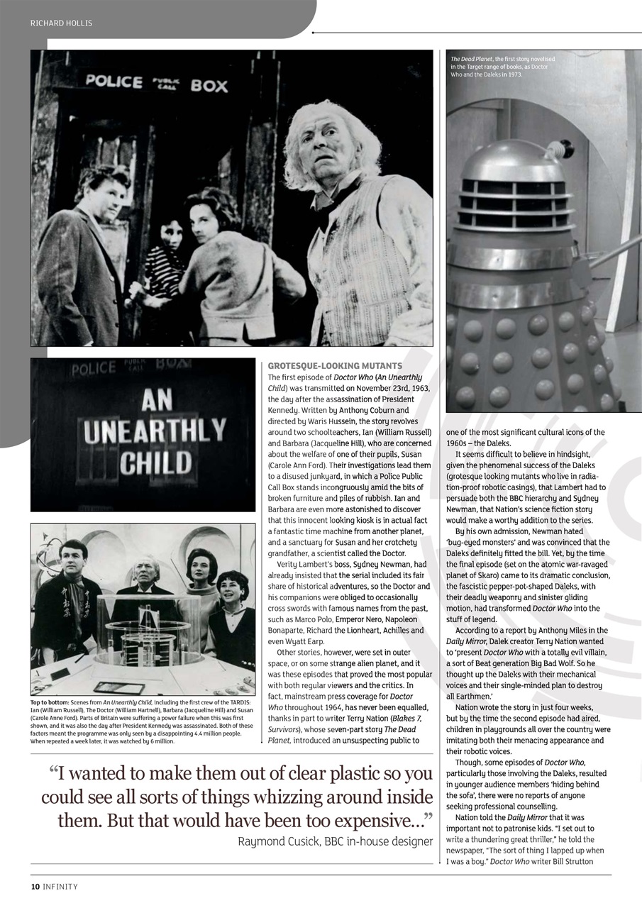 Infinity Magazine Preview Pages