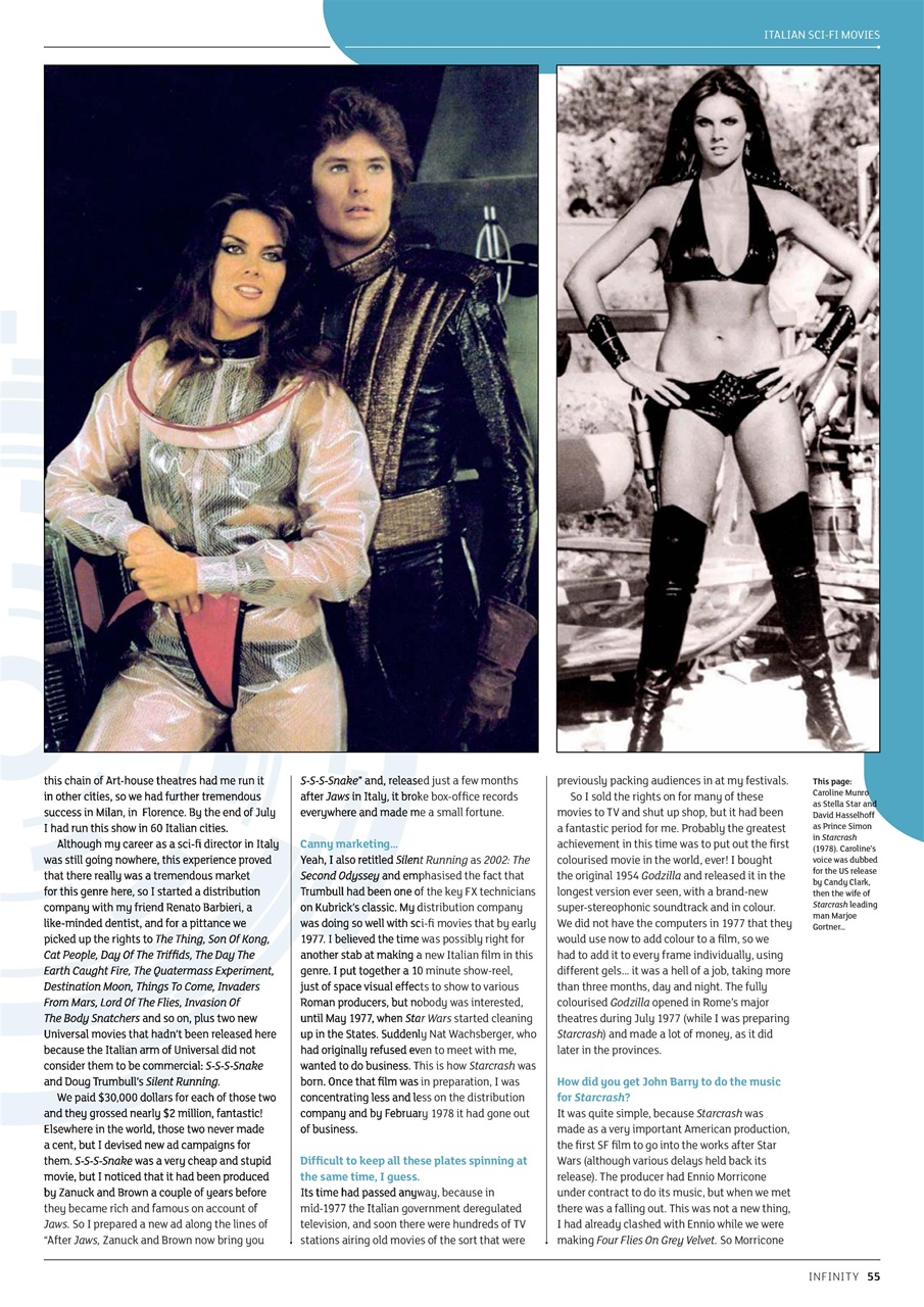 Infinity Magazine Preview Pages