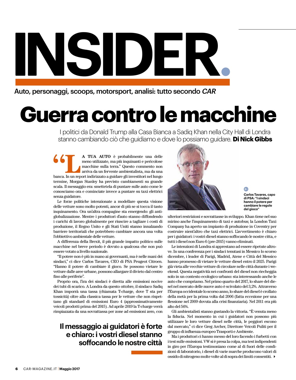 CAR magazine Italia Preview Pages