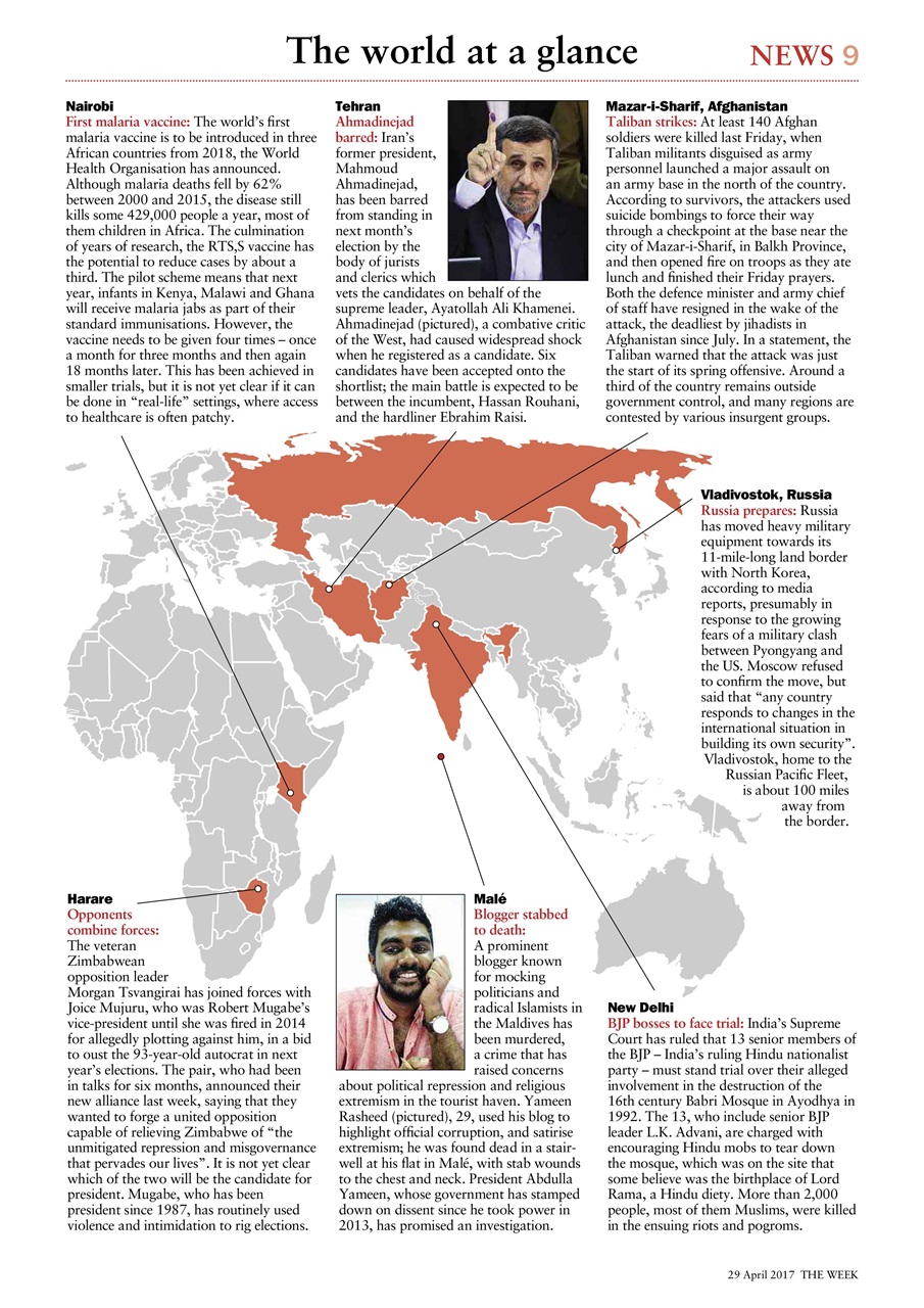 The Week Preview Pages