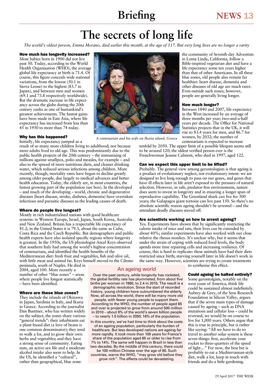 The Week Preview Pages