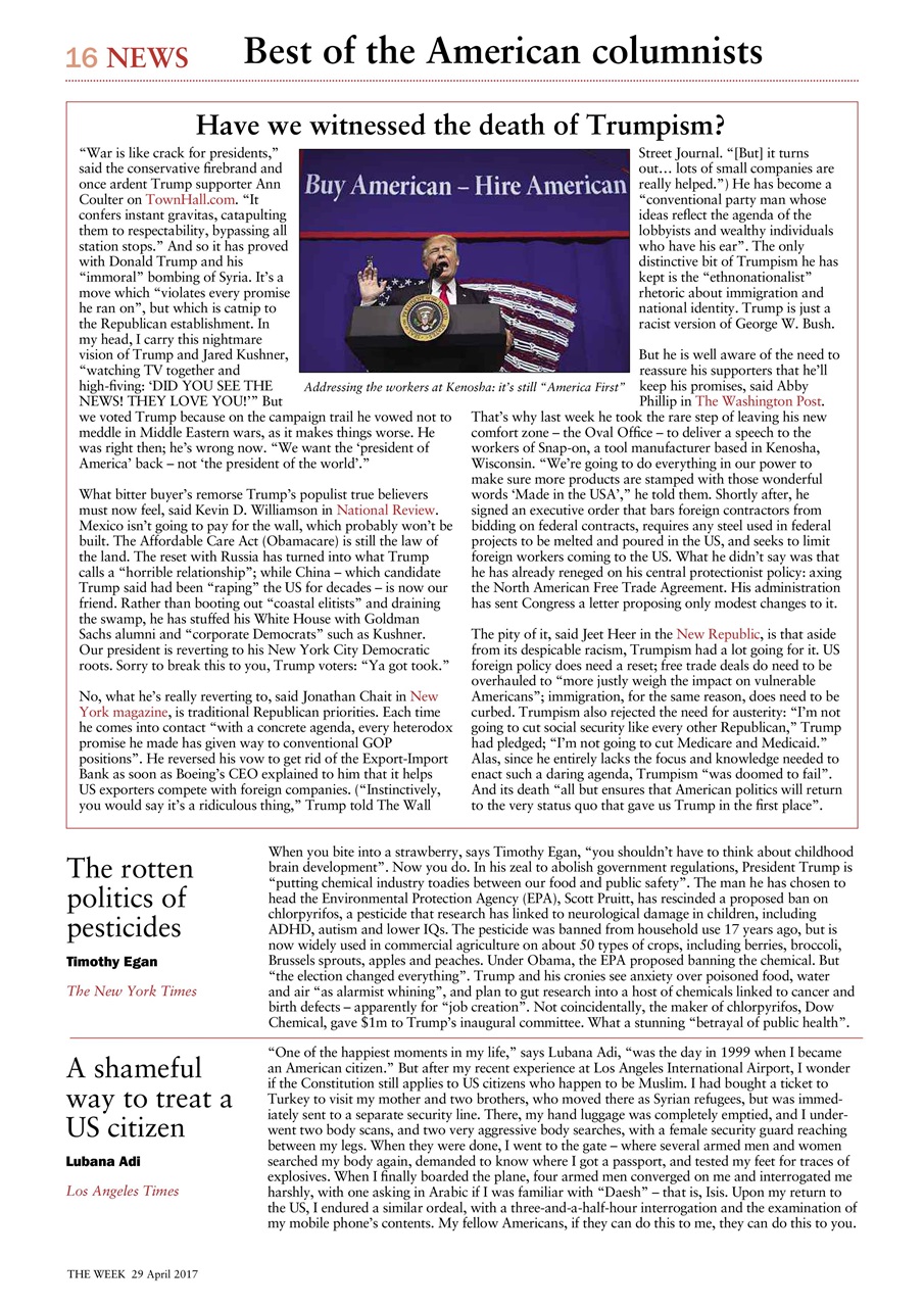 The Week Preview Pages