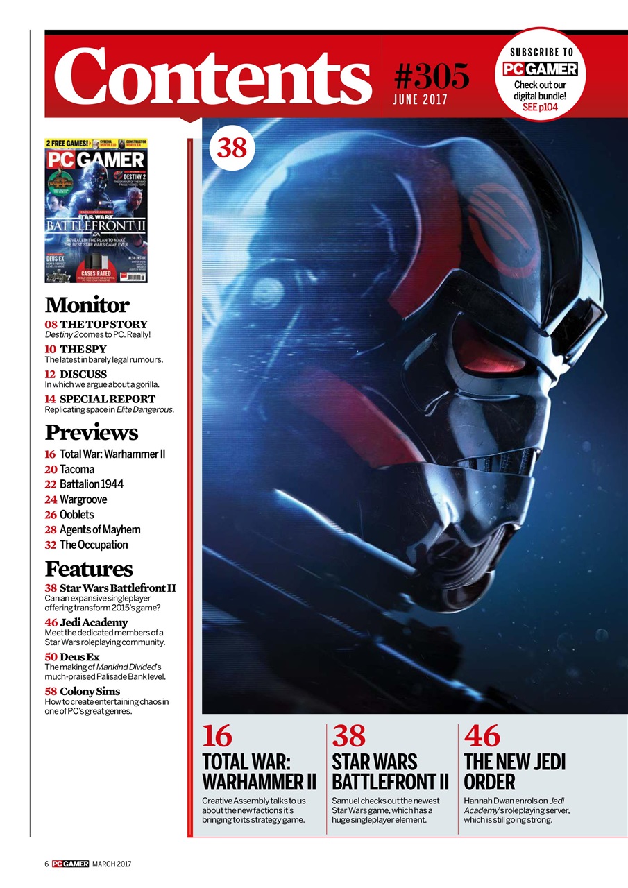 PC Gamer (UK Edition) Preview Pages