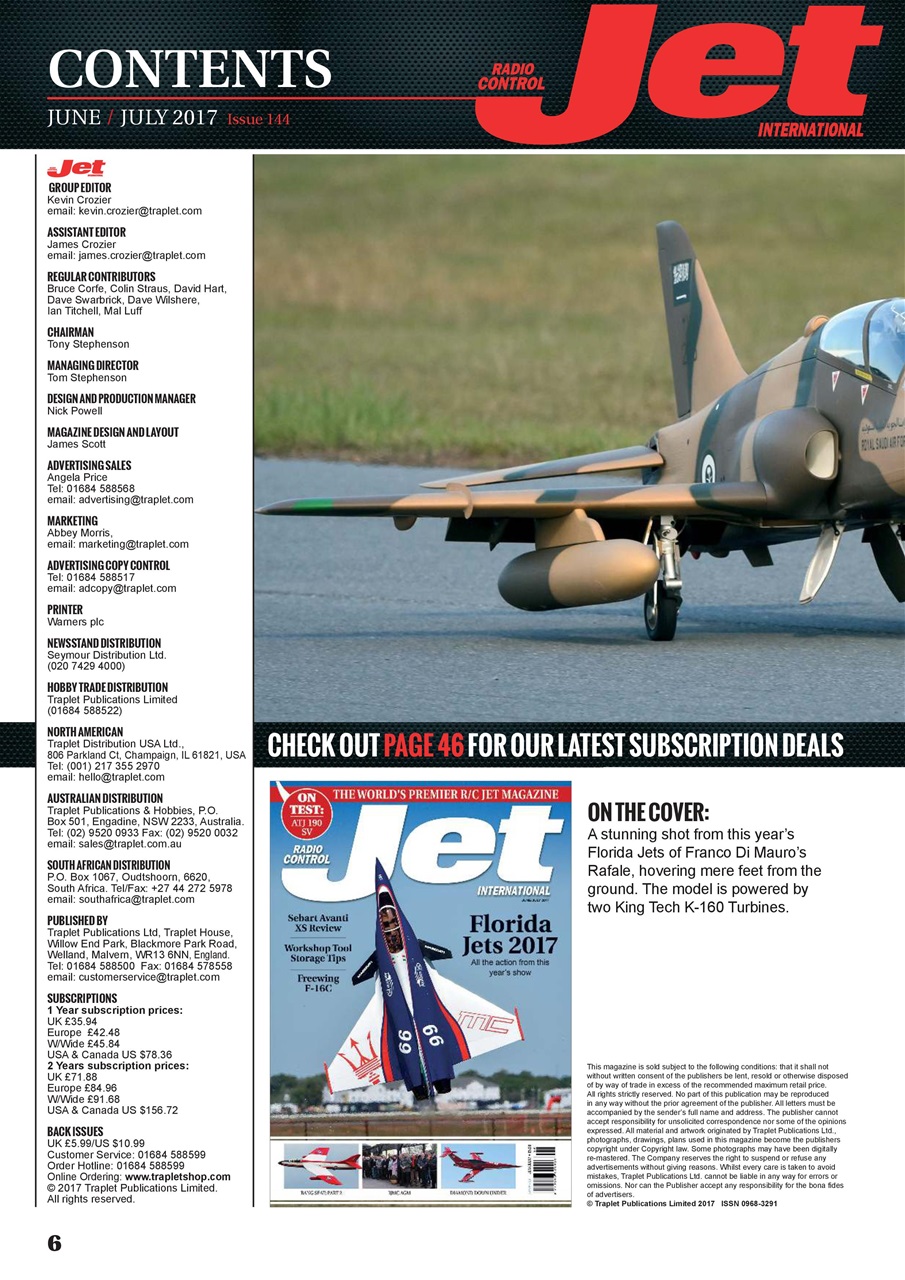 RC Jet International Preview Pages