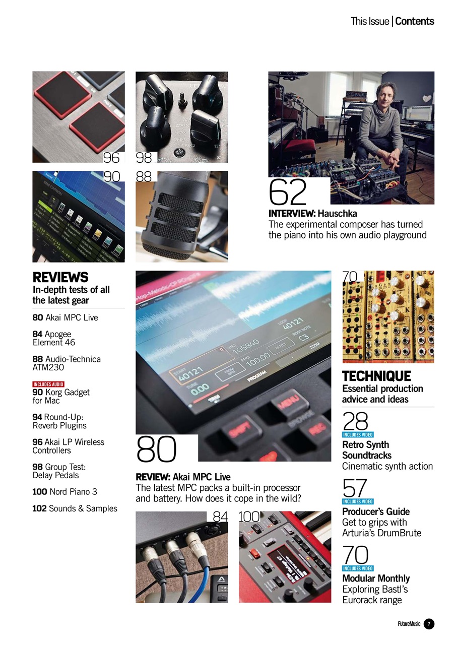 Future Music Preview Pages