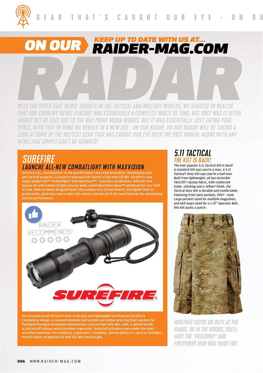 Raider Preview Pages
