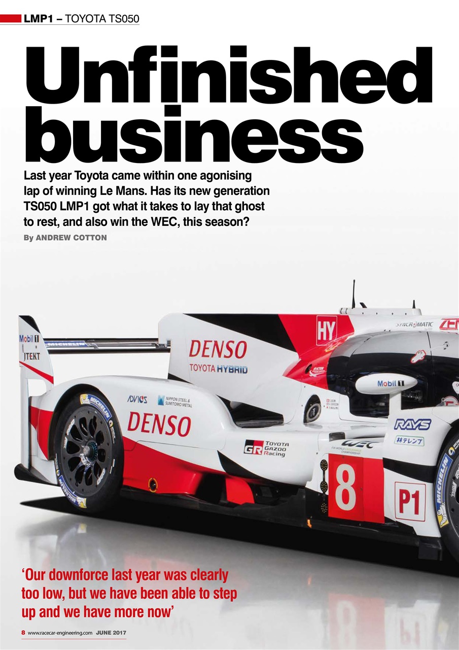 Racecar Engineering Preview Pages