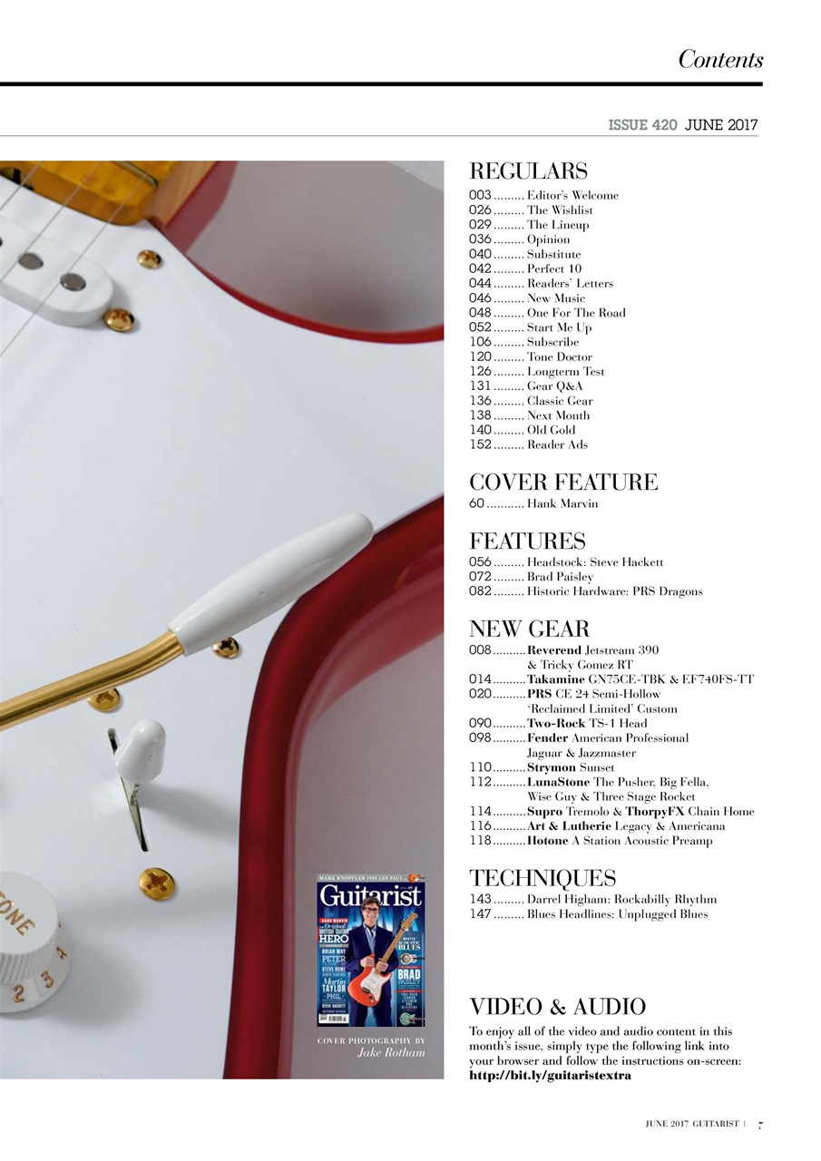 Guitarist Preview Pages