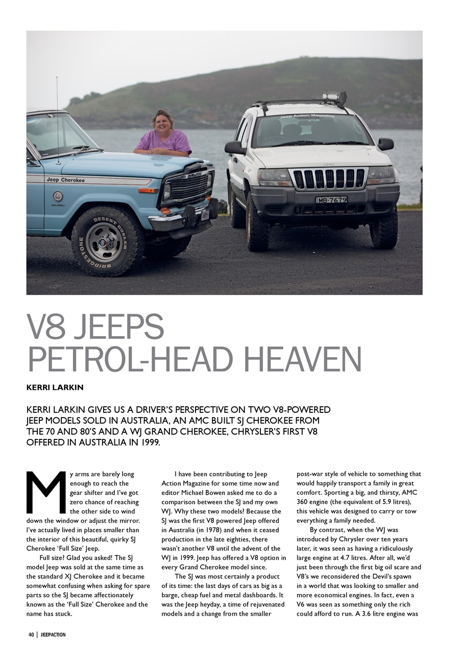 Jeep Action Preview Pages