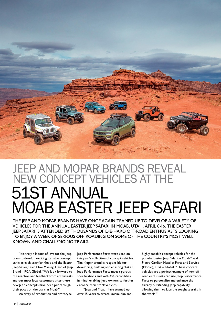 Jeep Action Preview Pages