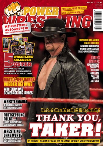 Power-Wrestling issue Mai 2017