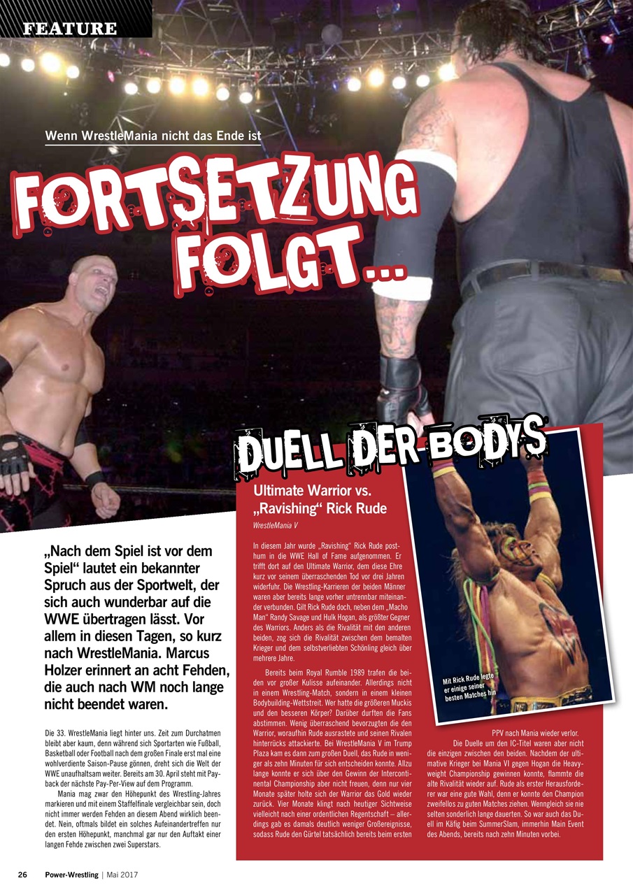 Power-Wrestling Preview Pages