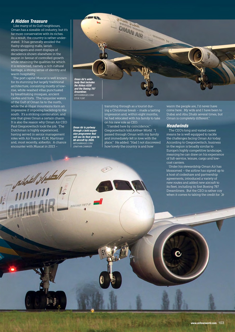 Airliner World Preview Pages