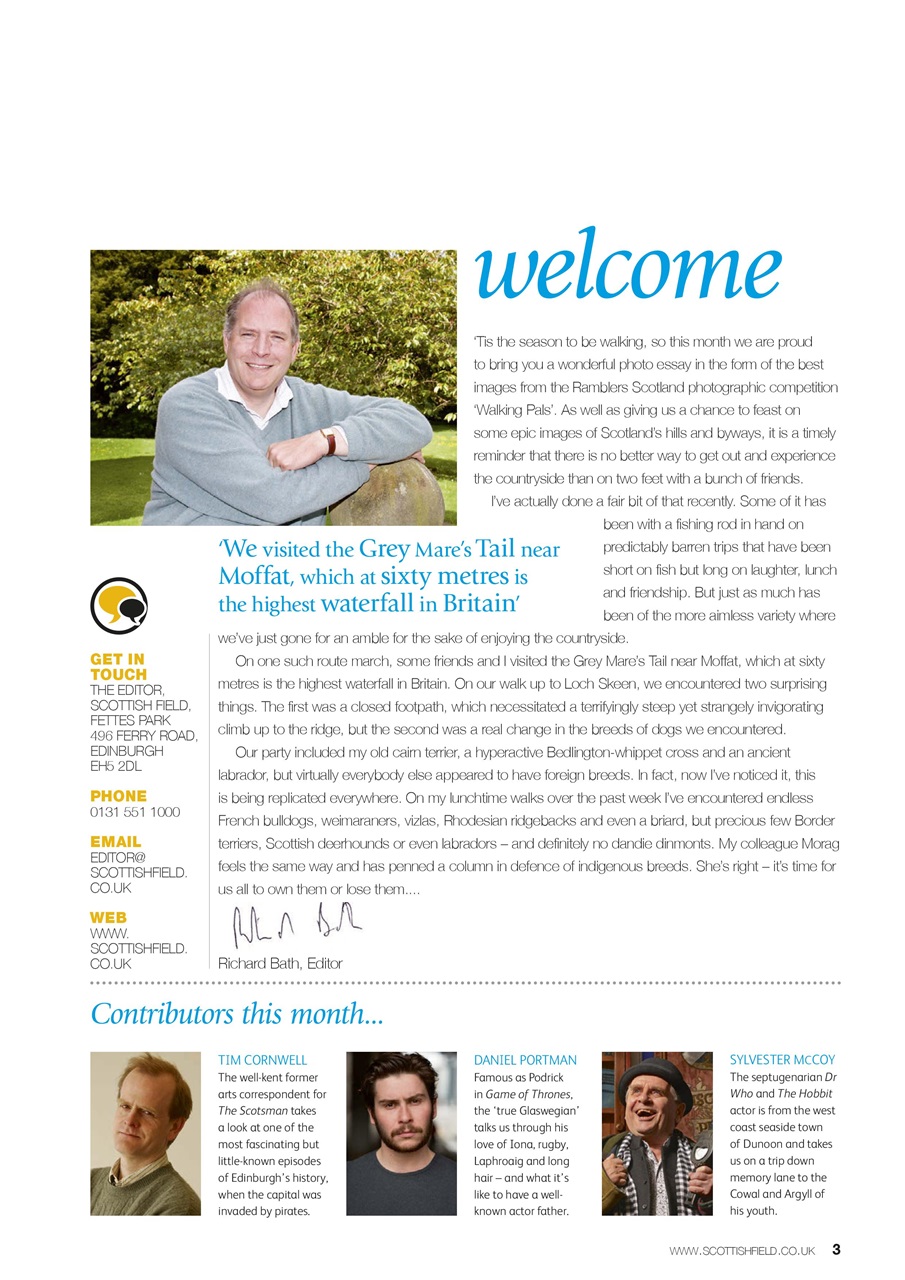 Scottish Field Preview Pages