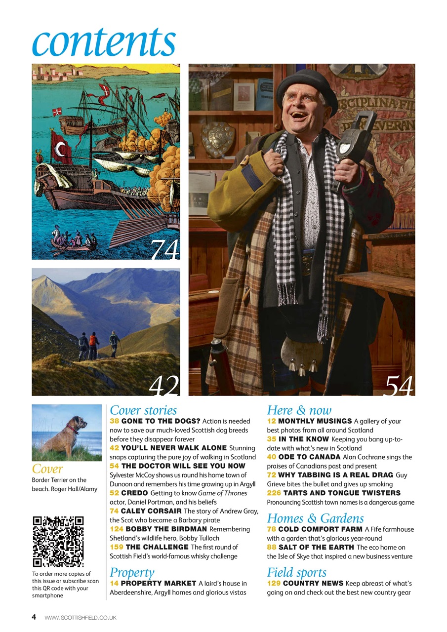 Scottish Field Preview Pages