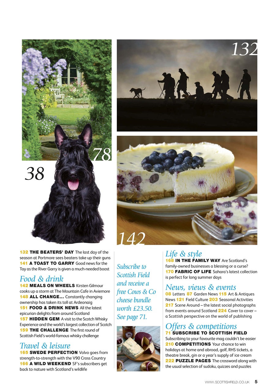 Scottish Field Preview Pages