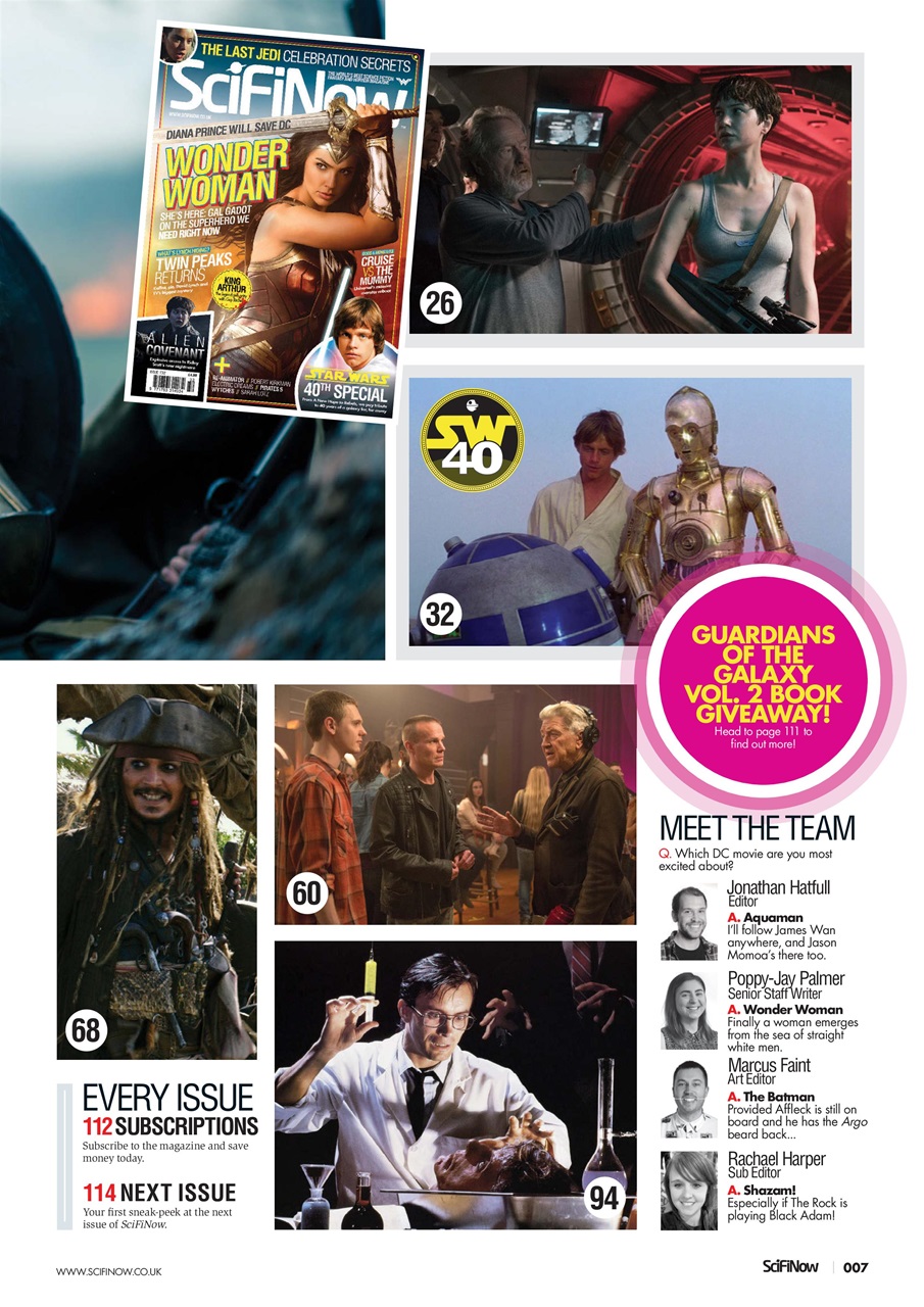 SciFiNow Preview Pages