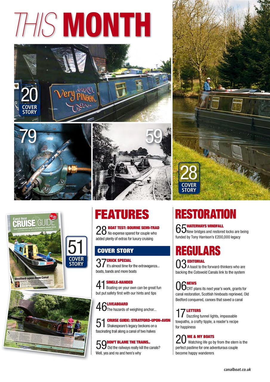 Canal Boat Preview Pages