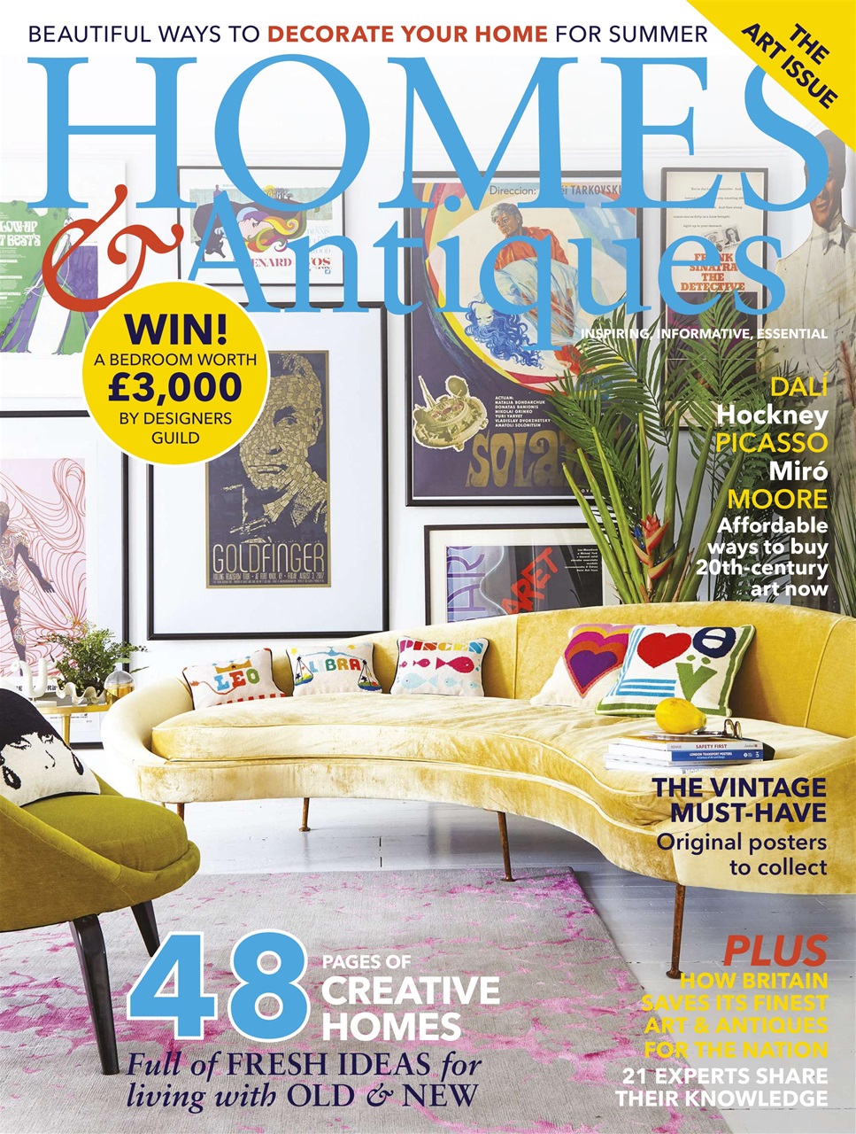 Homes & Antiques Magazine Preview Pages