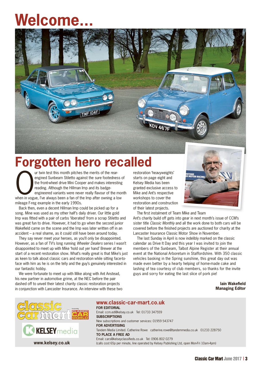 Classic Car Mart Preview Pages