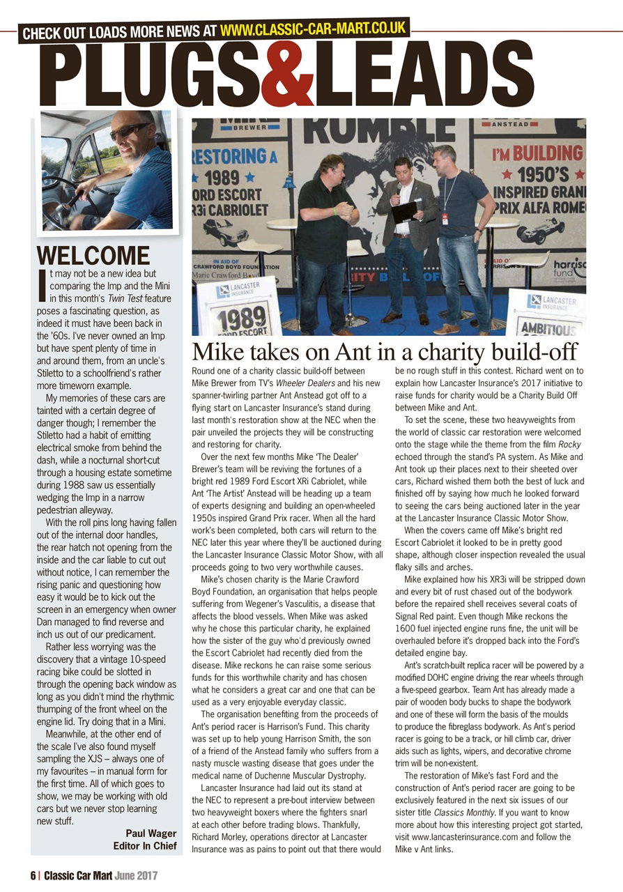 Classic Car Mart Preview Pages