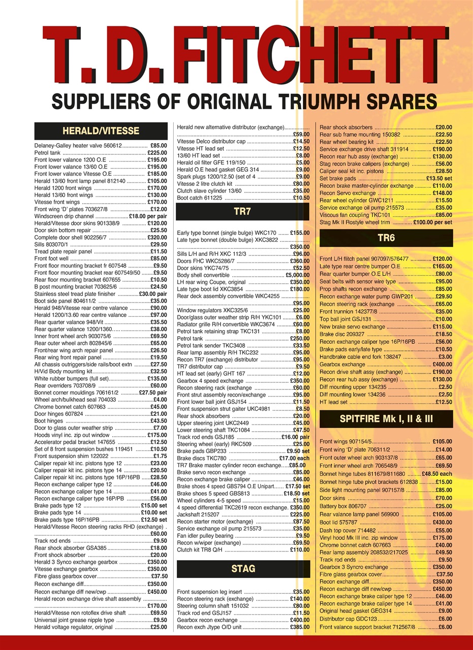 Triumph World Preview Pages