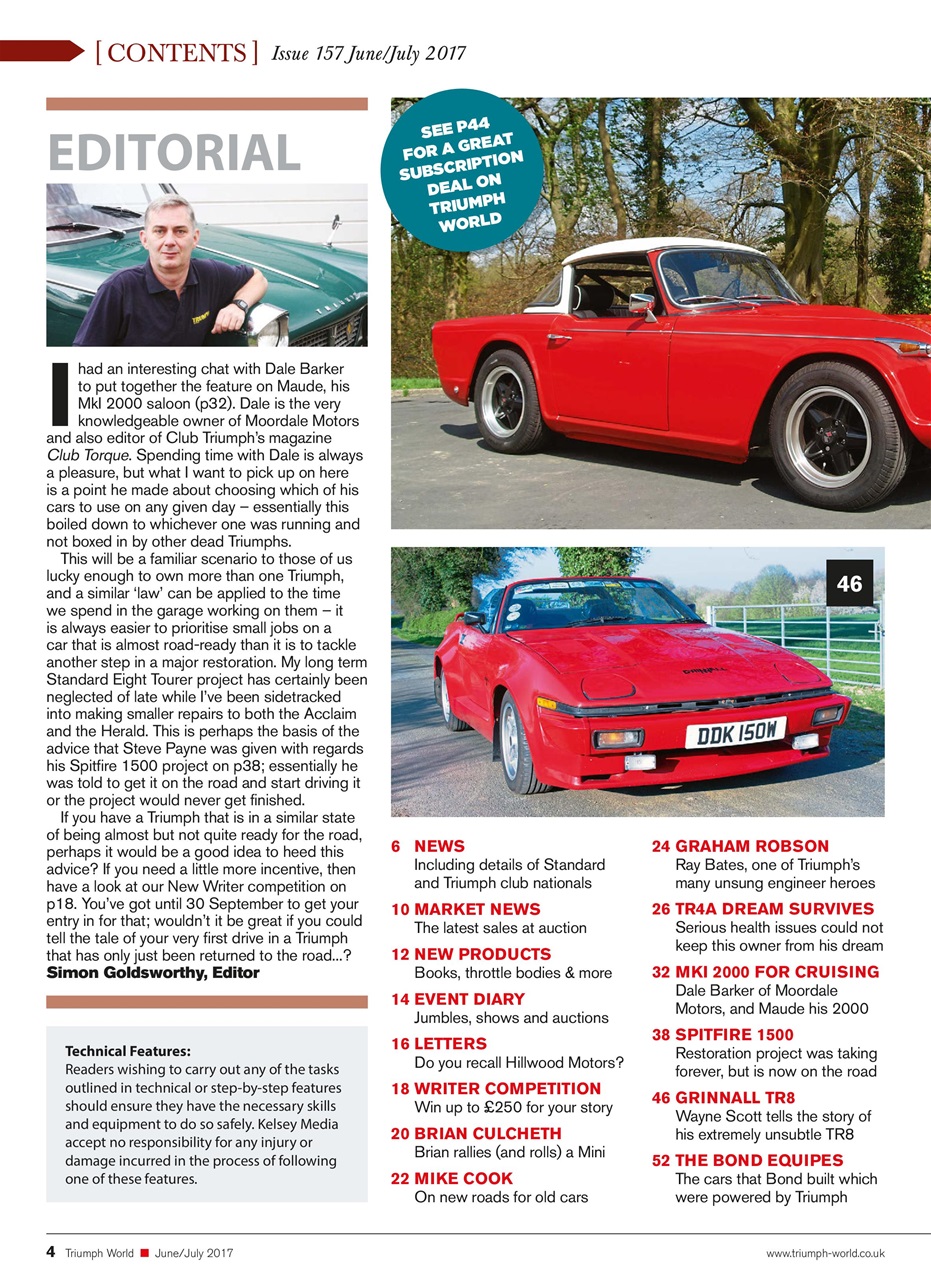 Triumph World Preview Pages