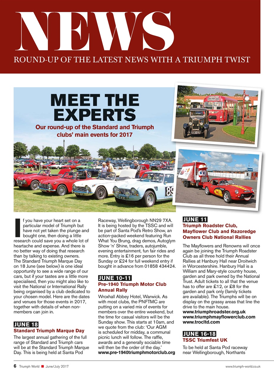 Triumph World Preview Pages